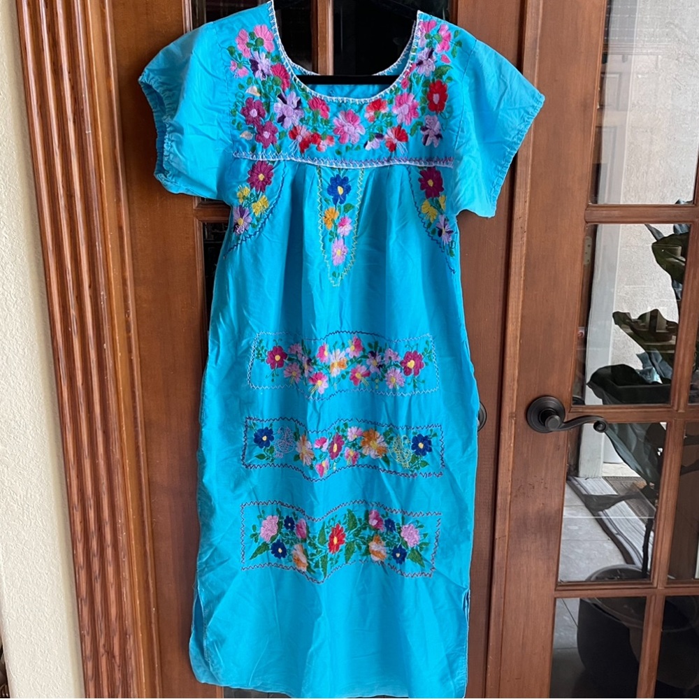 Mexicana Embroidered dress S